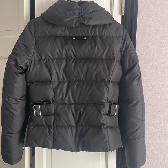 Eddie Bauer black goose down puffer jacket. - Picture 5 of 14